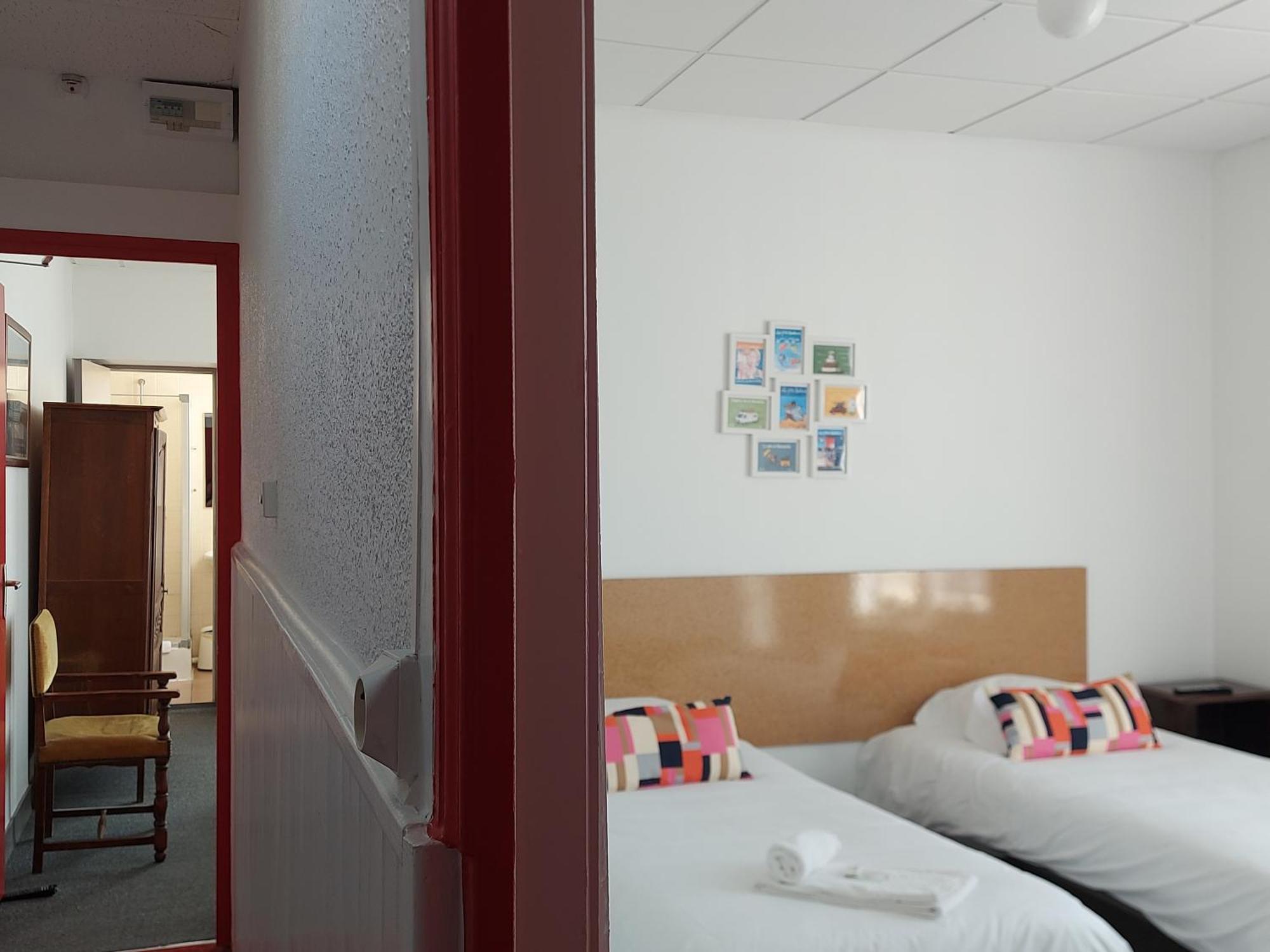 Hotel De Normandie سانت أوبين سور مير الغرفة الصورة